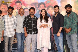 Committee Kurrollu Success Meet attended by Niharika Konidela and other cast and crew