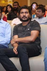 Pre-release event of telugu movie crazy fellow attended by actors aadi and mirnaa menon