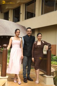 Actors Pankaj Tripathi, Shweta Basu Prasad, and Surveen Chawla promote Criminal Justice Season 4