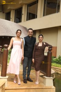 Actors Pankaj Tripathi, Shweta Basu Prasad, and Surveen Chawla promote Criminal Justice Season 4