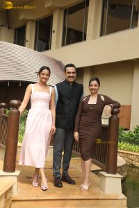 Actors Pankaj Tripathi, Shweta Basu Prasad, and Surveen Chawla promote Criminal Justice Season 4
