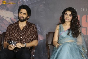 Custody Press Meet attended by Naga Chaitanya and Krithi Shetty