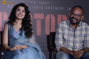 Custody Press Meet attended by Naga Chaitanya and Krithi Shetty