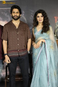 Custody Press Meet attended by Naga Chaitanya and Krithi Shetty