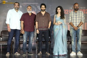 Custody Press Meet attended by Naga Chaitanya and Krithi Shetty