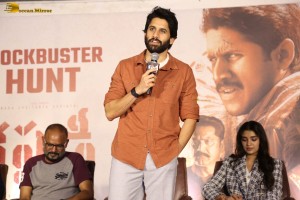 Custody Success Meet attended by Naga Chaitanya and Krithi Shetty