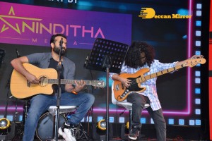 Pictures from the Pre-Release Event of Telugu movie 'DJ Tillu' - attended by Siddhu Jonnalagadda, Simran Choudhary, Harsh Kanumilli, Vimal Krishna and Suryadevara Naga Vamsi