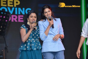 Pictures from the Pre-Release Event of Telugu movie 'DJ Tillu' - attended by Siddhu Jonnalagadda, Simran Choudhary, Harsh Kanumilli, Vimal Krishna and Suryadevara Naga Vamsi