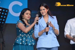 Pictures from the Pre-Release Event of Telugu movie 'DJ Tillu' - attended by Siddhu Jonnalagadda, Simran Choudhary, Harsh Kanumilli, Vimal Krishna and Suryadevara Naga Vamsi