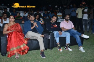 Pictures from the Pre-Release Event of Telugu movie 'DJ Tillu' - attended by Siddhu Jonnalagadda, Simran Choudhary, Harsh Kanumilli, Vimal Krishna and Suryadevara Naga Vamsi
