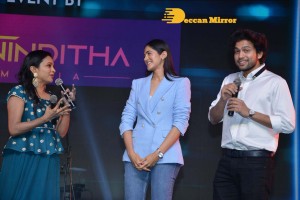 Pictures from the Pre-Release Event of Telugu movie 'DJ Tillu' - attended by Siddhu Jonnalagadda, Simran Choudhary, Harsh Kanumilli, Vimal Krishna and Suryadevara Naga Vamsi