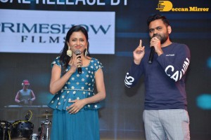 Pictures from the Pre-Release Event of Telugu movie 'DJ Tillu' - attended by Siddhu Jonnalagadda, Simran Choudhary, Harsh Kanumilli, Vimal Krishna and Suryadevara Naga Vamsi
