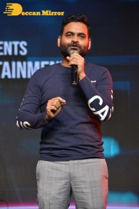 Pictures from the Pre-Release Event of Telugu movie 'DJ Tillu' - attended by Siddhu Jonnalagadda, Simran Choudhary, Harsh Kanumilli, Vimal Krishna and Suryadevara Naga Vamsi