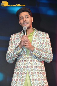 Pictures from the Pre-Release Event of Telugu movie 'DJ Tillu' - attended by Siddhu Jonnalagadda, Simran Choudhary, Harsh Kanumilli, Vimal Krishna and Suryadevara Naga Vamsi