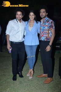 Pictures from the Pre-Release Event of Telugu movie 'DJ Tillu' - attended by Siddhu Jonnalagadda, Simran Choudhary, Harsh Kanumilli, Vimal Krishna and Suryadevara Naga Vamsi