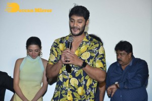 DJ Tillu Trailer Launch Pictures showing cast members Siddhu Jonnalagadda and Neha Shetty