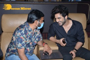 DJ Tillu Trailer Launch Pictures showing cast members Siddhu Jonnalagadda and Neha Shetty