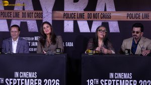 Daayra Trailer Launch attended by Kareena Kapoor, Meghna Gulzar, and Prithviraj Sukumaran