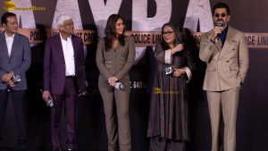 Daayra Trailer Launch attended by Kareena Kapoor, Meghna Gulzar, and Prithviraj Sukumaran