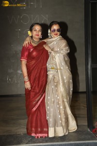 Dabba Cartel Screening attended by Rekha, Shabana Azmi, Nyra Banerjee, and Jyothika