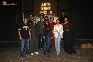 Dabba Cartel Screening attended by Rekha, Shabana Azmi, Nyra Banerjee, and Jyothika