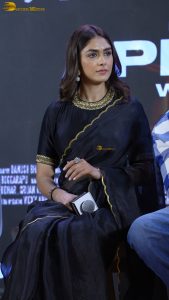 Dacoit Trailer Launch attended by Adivi Sesh, Mrunal Thakur, and Zayn Marie Khan