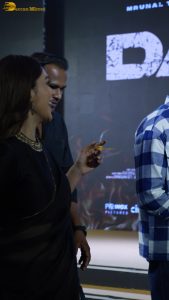 Dacoit Trailer Launch attended by Adivi Sesh, Mrunal Thakur, and Zayn Marie Khan