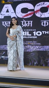 Dacoit Trailer Launch attended by Adivi Sesh, Mrunal Thakur, and Zayn Marie Khan