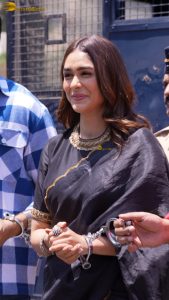 Dacoit Trailer Launch attended by Adivi Sesh, Mrunal Thakur, and Zayn Marie Khan