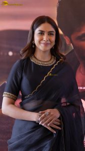 Dacoit Trailer Launch attended by Adivi Sesh, Mrunal Thakur, and Zayn Marie Khan