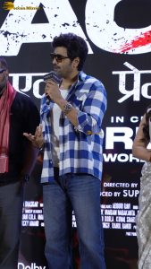 Dacoit Trailer Launch attended by Adivi Sesh, Mrunal Thakur, and Zayn Marie Khan