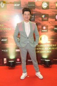 Actresses Aditi Rao Hydari and Dia Mirza at the Dadasaheb Phalke International Film Festival Awards 2024 ceremony