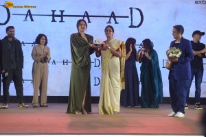 Dahaad Trailer Launch attended by Sonakshi Sinha, other cast and crew