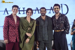 Dahaad Trailer Launch attended by Sonakshi Sinha, other cast and crew