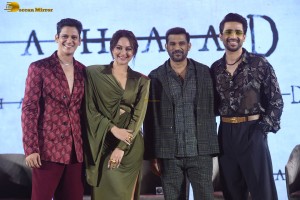 Dahaad Trailer Launch attended by Sonakshi Sinha, other cast and crew