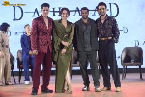 Dahaad Trailer Launch attended by Sonakshi Sinha, other cast and crew