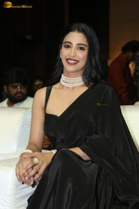 telugu actress Daksha Nagarkar beautiful in a black saree
