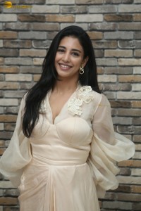 telugu actress Daksha Nagarkar beautiful in a white dress