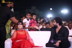 Das Ka Dhamki Trailer Launch attended by Vishwak Sen, Nivetha Pethuraj, and Karate Raju