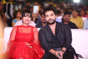 Das Ka Dhamki Trailer Launch attended by Vishwak Sen, Nivetha Pethuraj, and Karate Raju