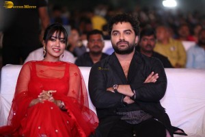 Das Ka Dhamki Trailer Launch attended by Vishwak Sen, Nivetha Pethuraj, and Karate Raju