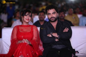 Das Ka Dhamki Trailer Launch attended by Vishwak Sen, Nivetha Pethuraj, and Karate Raju