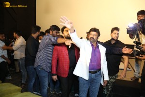 Trailer Launch of Das Ka Dhamki attended by Vishwak Sen and Nandamuri Balakrishna