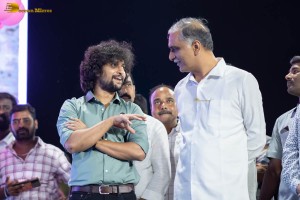 Telangana Minister Harish Rao and actor nani attend CM KCR Cricket trophy season 3 in Siddipet