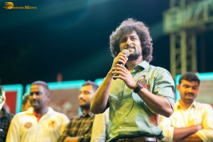 Telangana Minister Harish Rao and actor nani attend CM KCR Cricket trophy season 3 in Siddipet