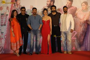 De De Pyaar De 2 Trailer Launch attended by Ajay Devgn, Rakul Preet Singh, and Madhavan