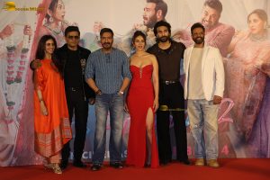 De De Pyaar De 2 Trailer Launch attended by Ajay Devgn, Rakul Preet Singh, and Madhavan