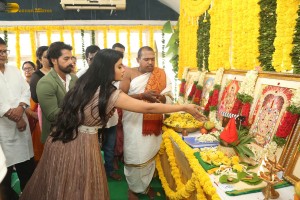 Dear Uma Movie Opening attended by Pruthvi Ambaar and Sumaya Reddy