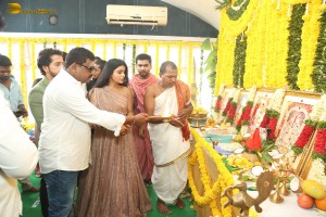 Dear Uma Movie Opening attended by Pruthvi Ambaar and Sumaya Reddy