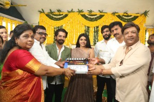 Dear Uma Movie Opening attended by Pruthvi Ambaar and Sumaya Reddy